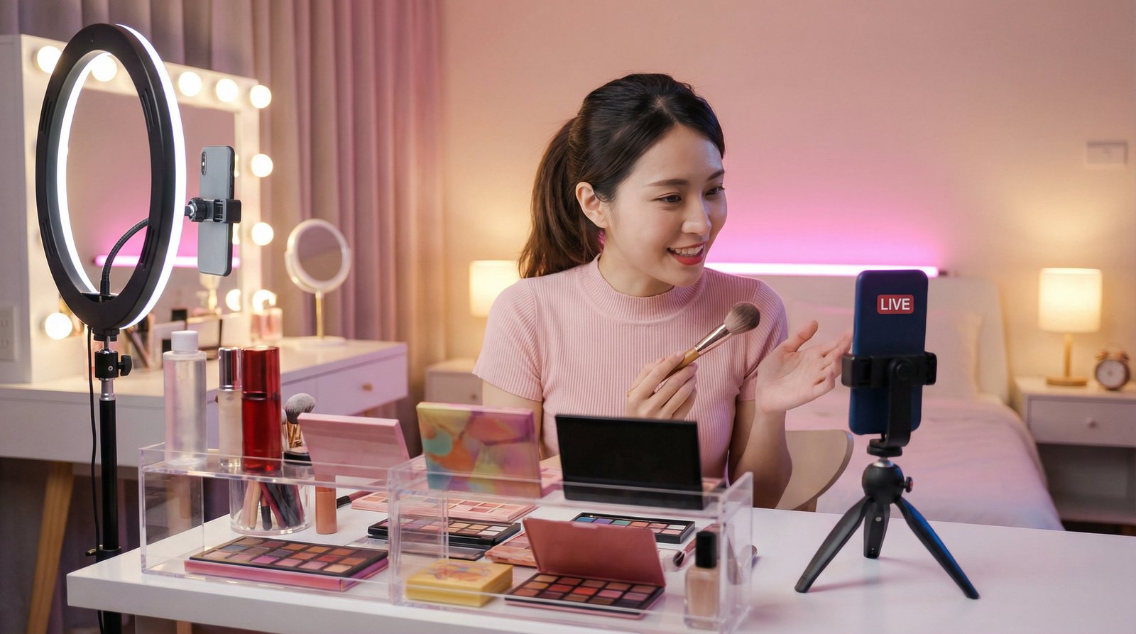 大象传媒美妆直播视频